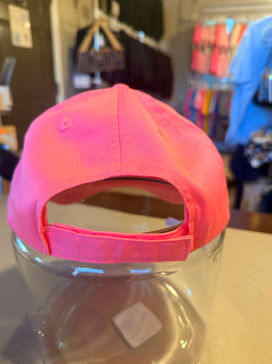 Hat - Pink Structured Baseball Cap