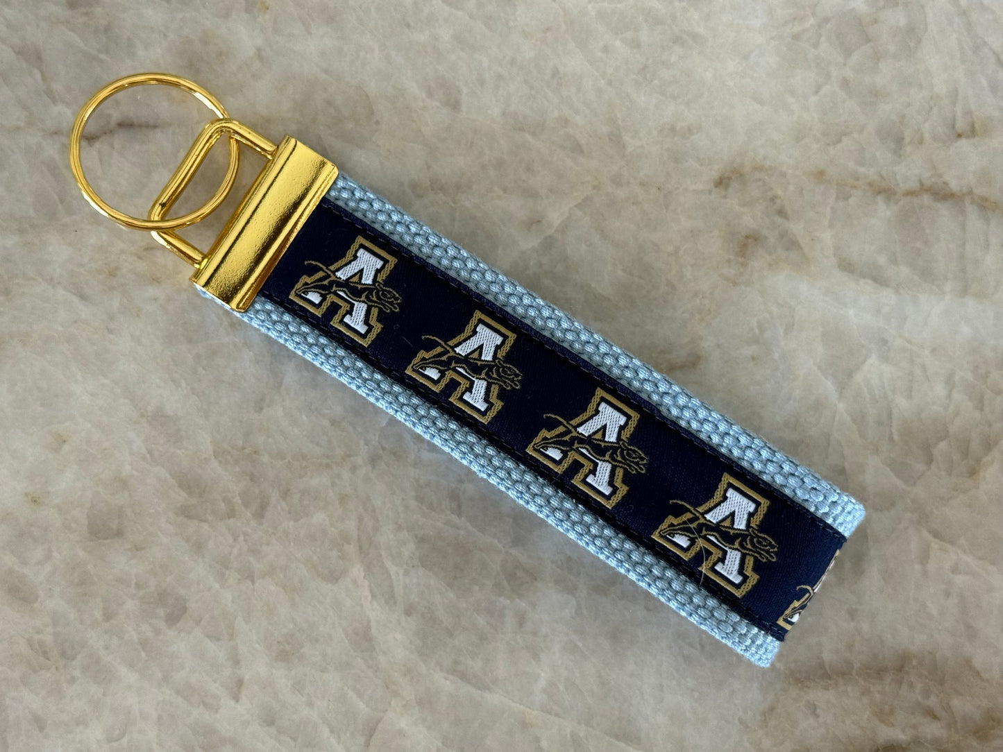Keychain- Navy with Logo