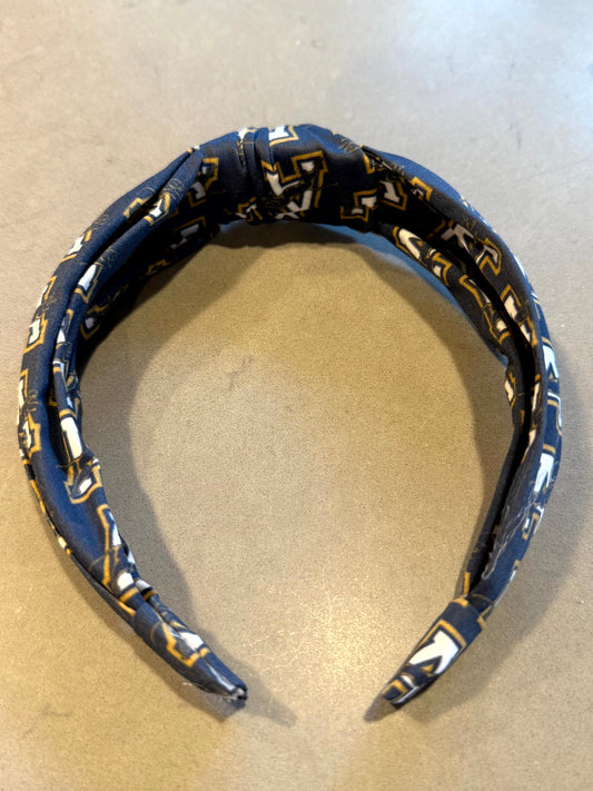 Headband Navy - Logo