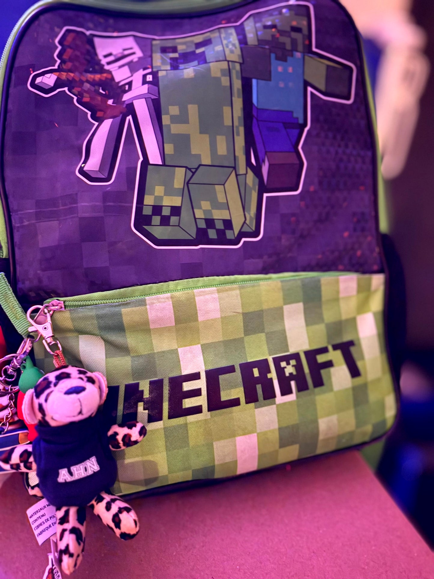 Keychain- Mini Jaguar Plush