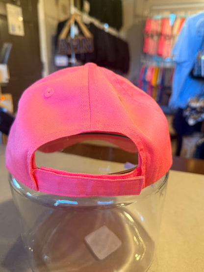Hat - Pink Structured Baseball Cap