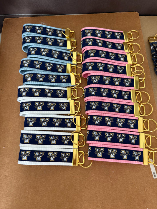 Keychain- Navy with Logo
