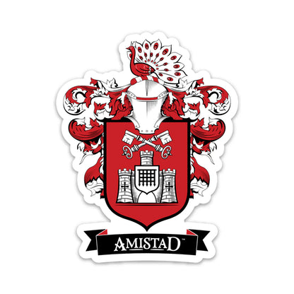 Amistad Die Cut House Sticker