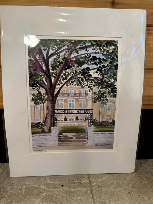 Academy of the Holy Names Art Print – by Meg Britten