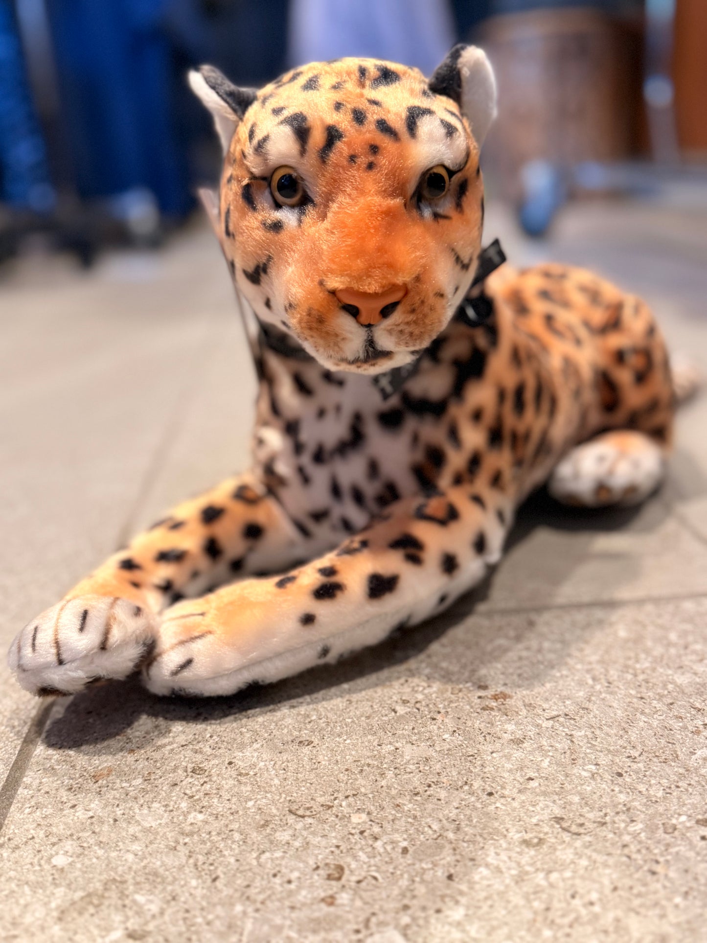 Plush - Laying Jaguar
