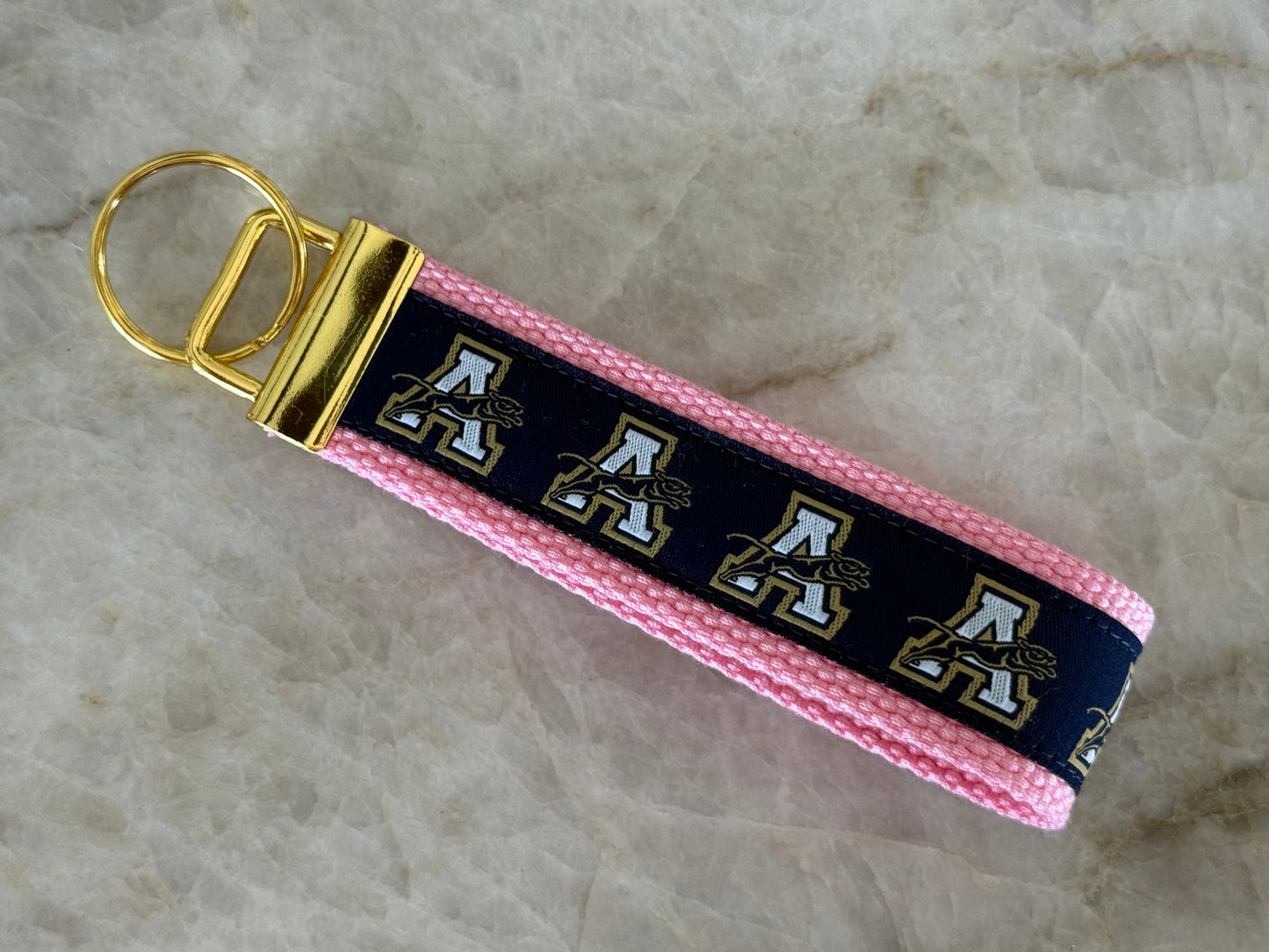 Keychain- Navy with Logo