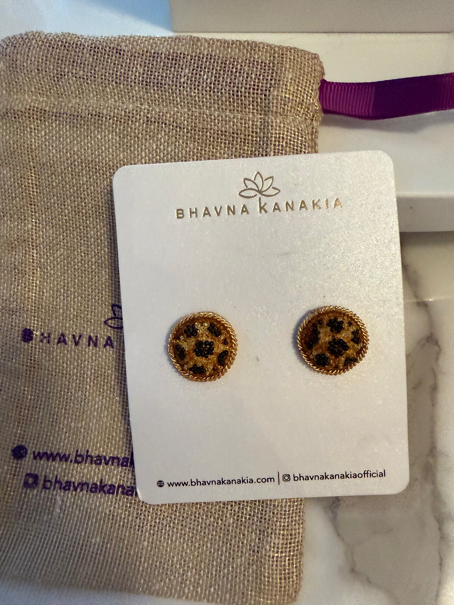 Jaguar Stud Earrings