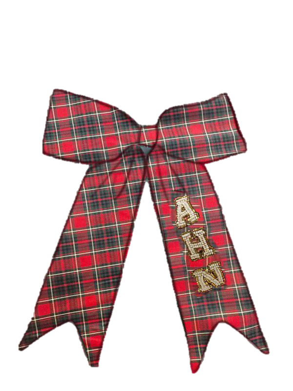 Holiday Bow Hair Clip