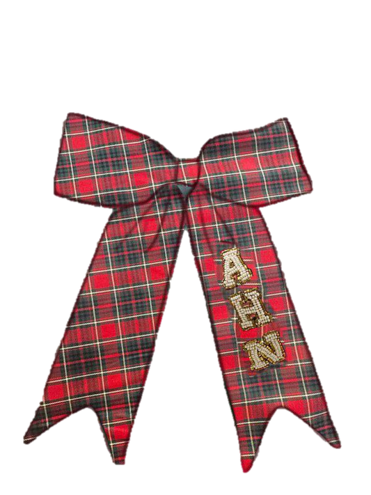 Holiday Bow Hair Clip