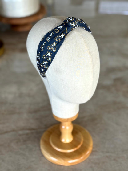 Headband Navy - Logo