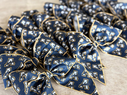 Navy Bow with Logo