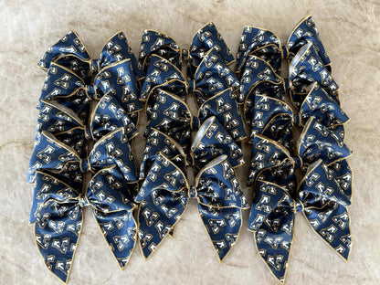 Navy Bow with Logo