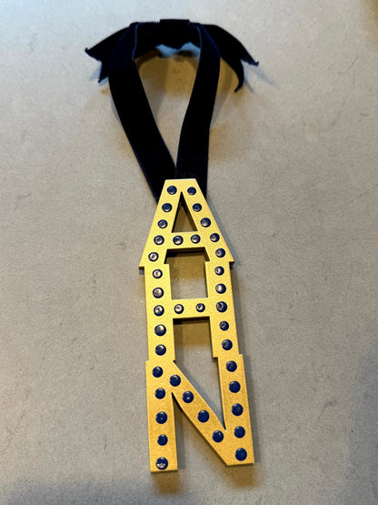 Wooden AHN Ornament