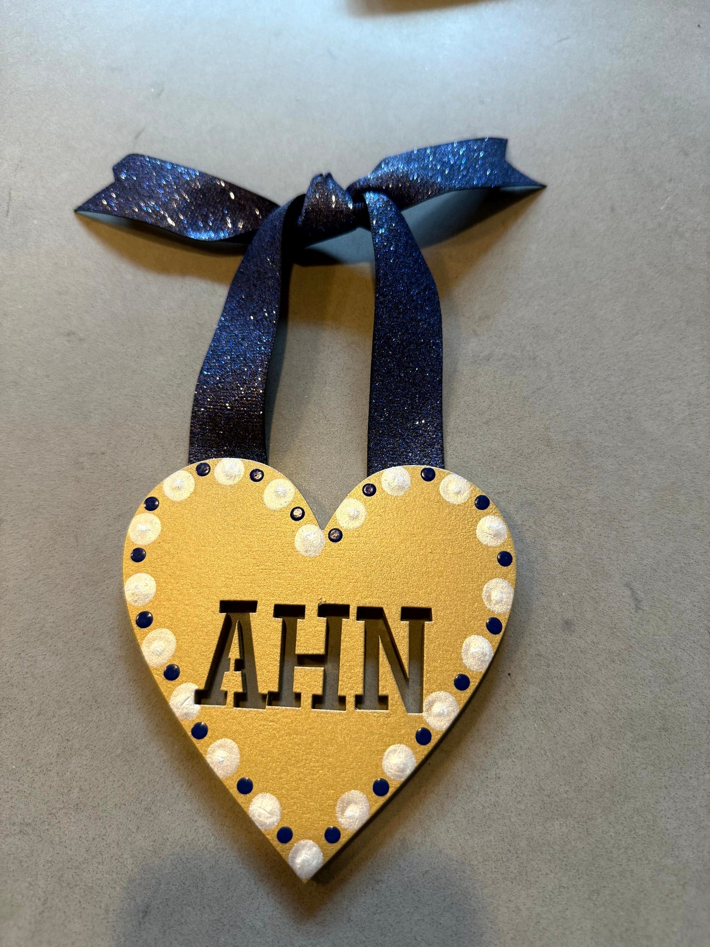 Wooden Heart Ornament