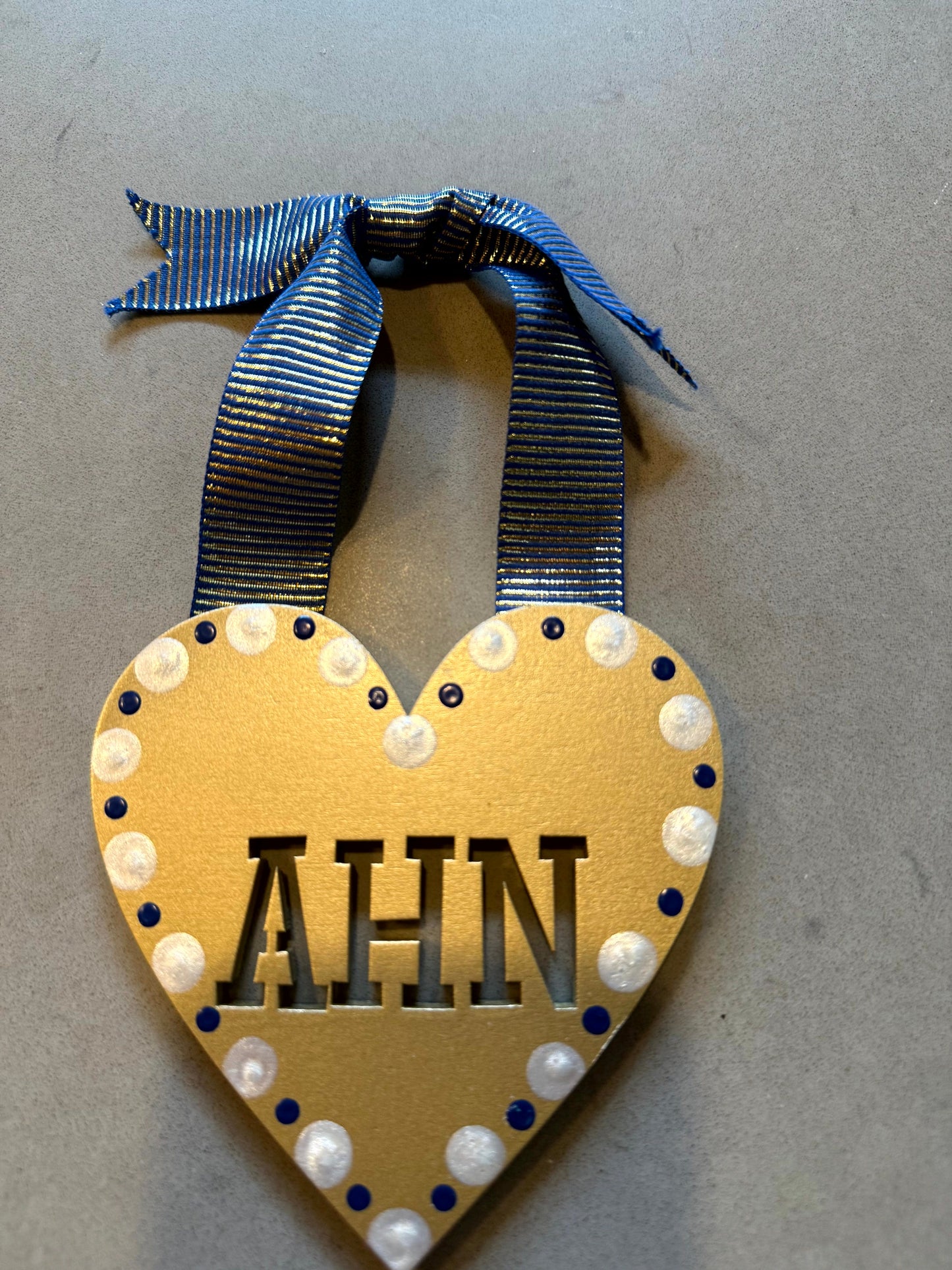 Wooden Heart Ornament