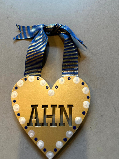 Wooden Heart Ornament