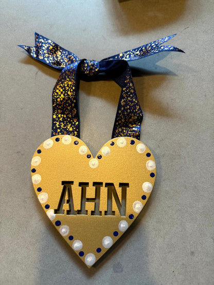 Wooden Heart Ornament