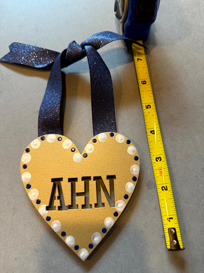 Wooden Heart Ornament