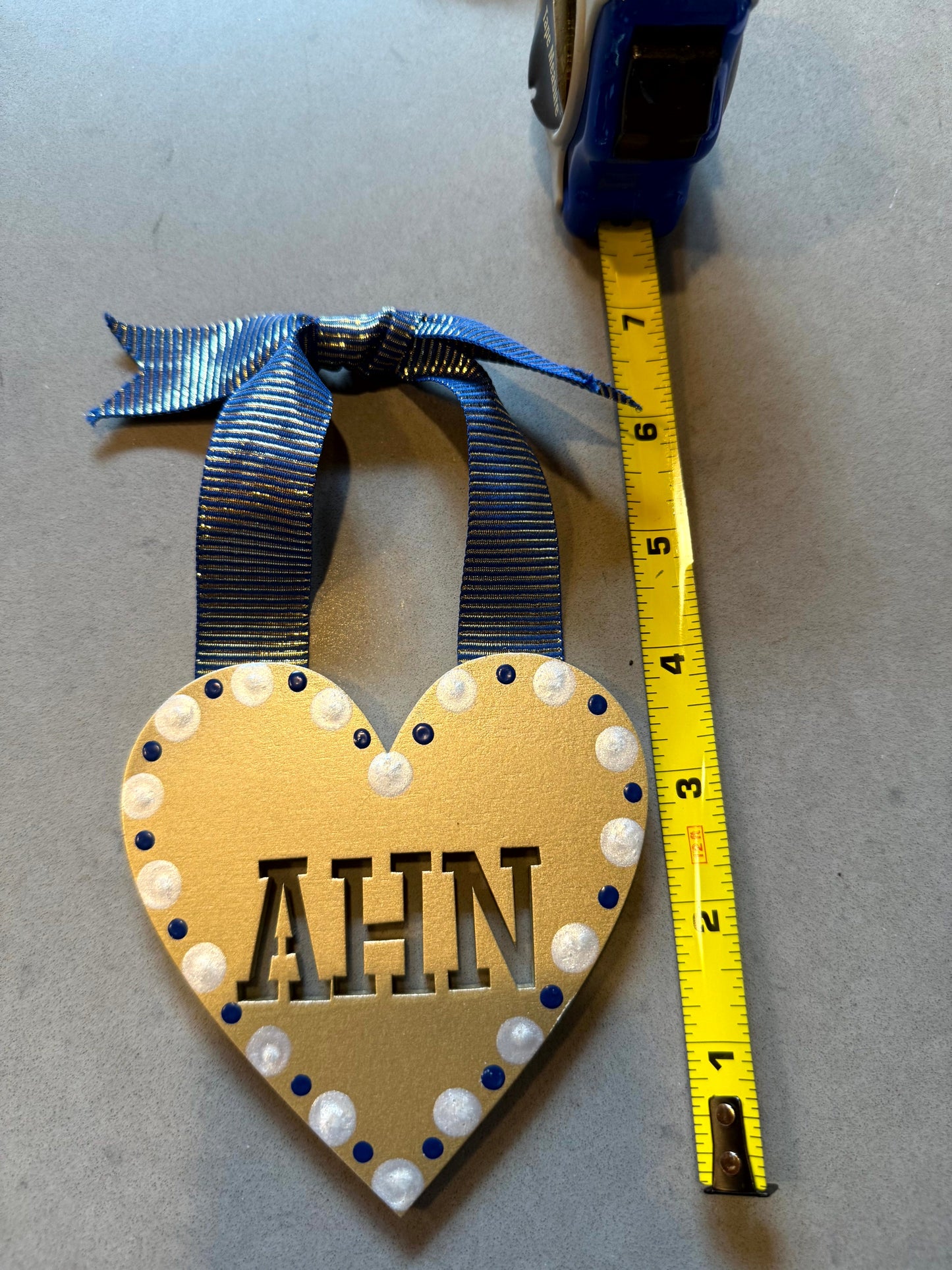 Wooden Heart Ornament