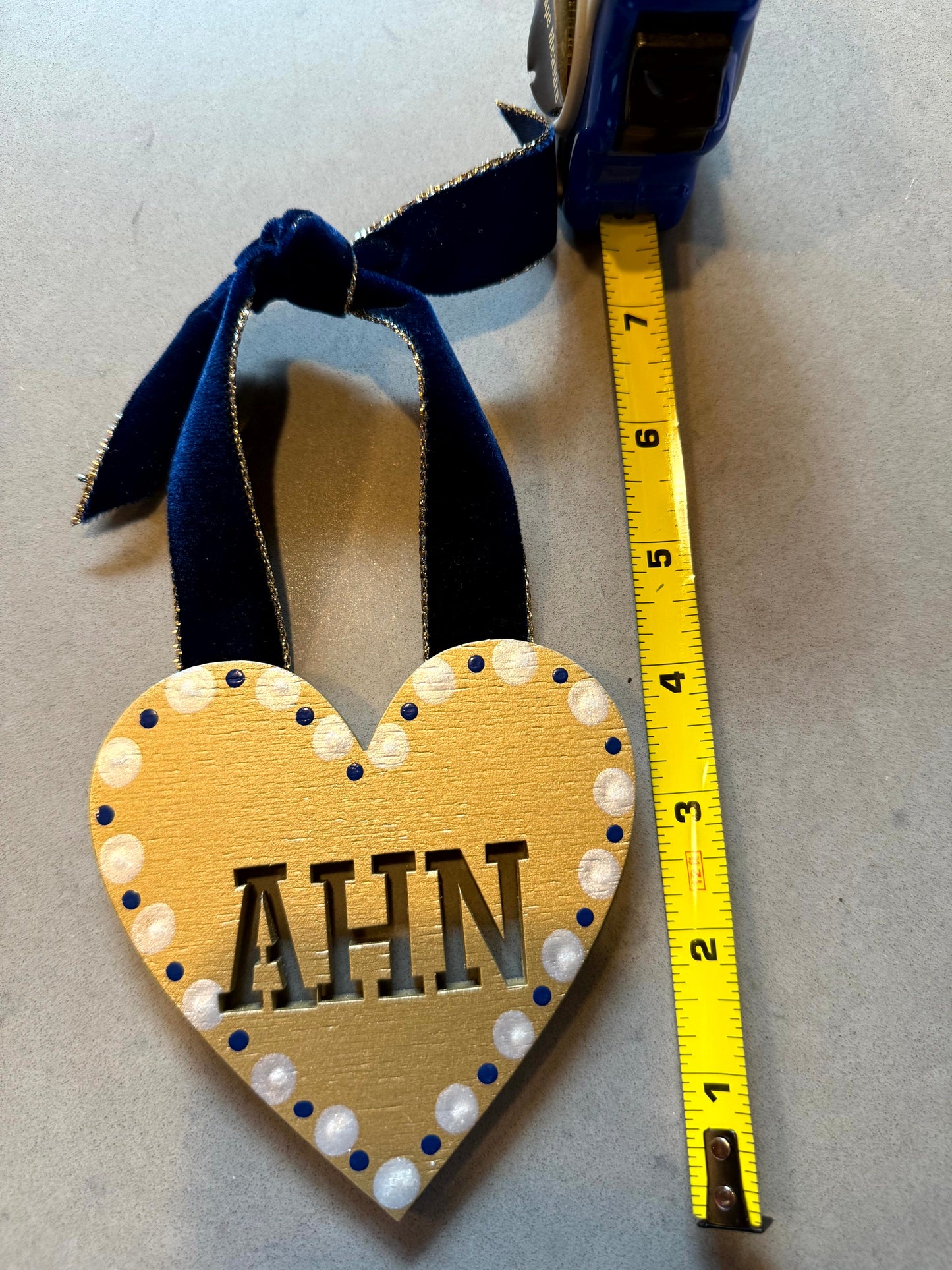 Wooden Heart Ornament