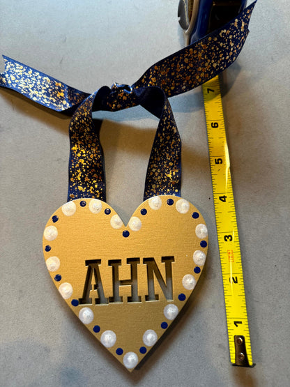 Wooden Heart Ornament