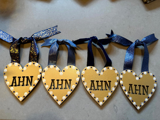 Wooden Heart Ornament
