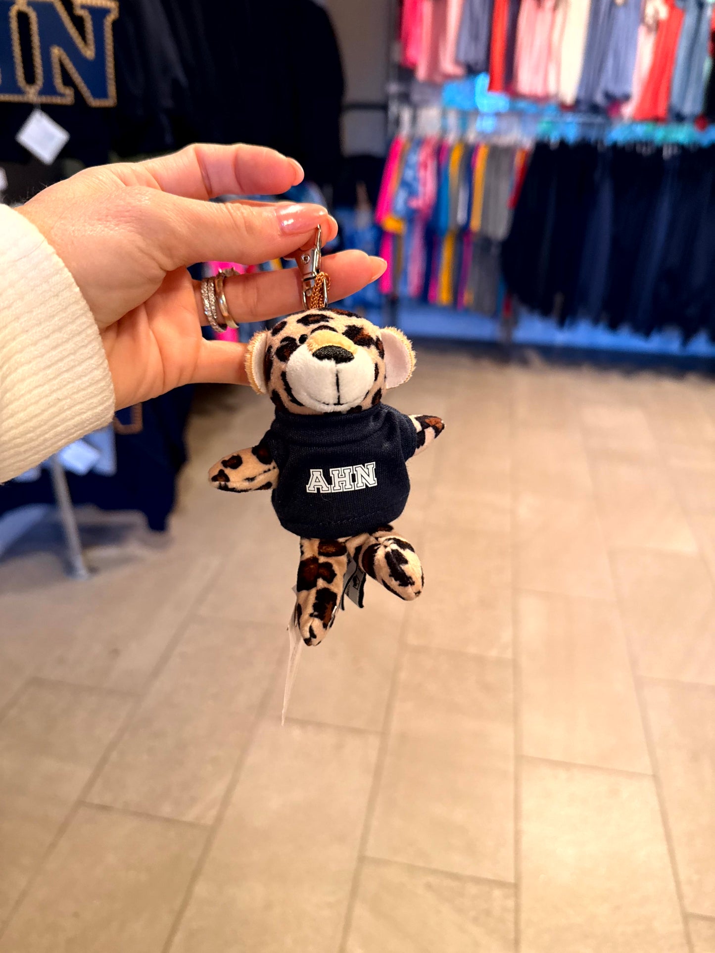 Keychain- Mini Jaguar Plush