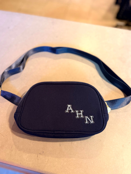 AHN Navy Crossbody Bag