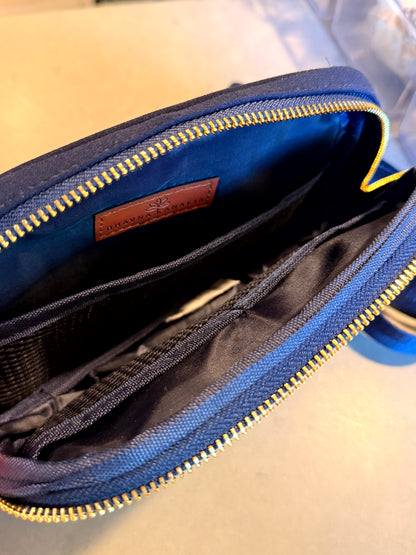 AHN Navy Crossbody Bag