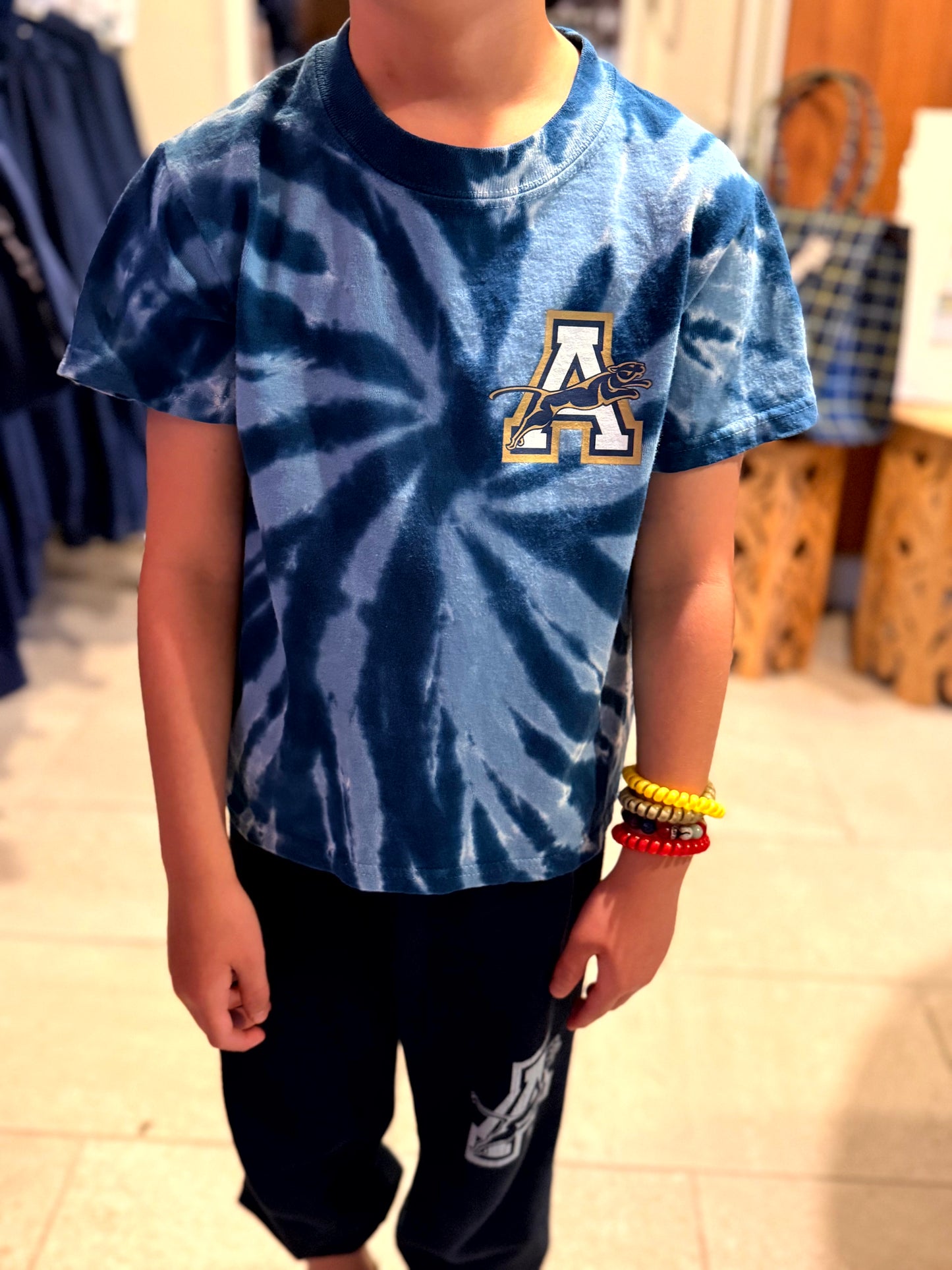 Lower School Spirit Shirt - Blue Tye Dye