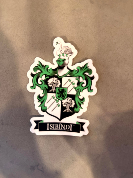 Isibindi Die Cut House Sticker