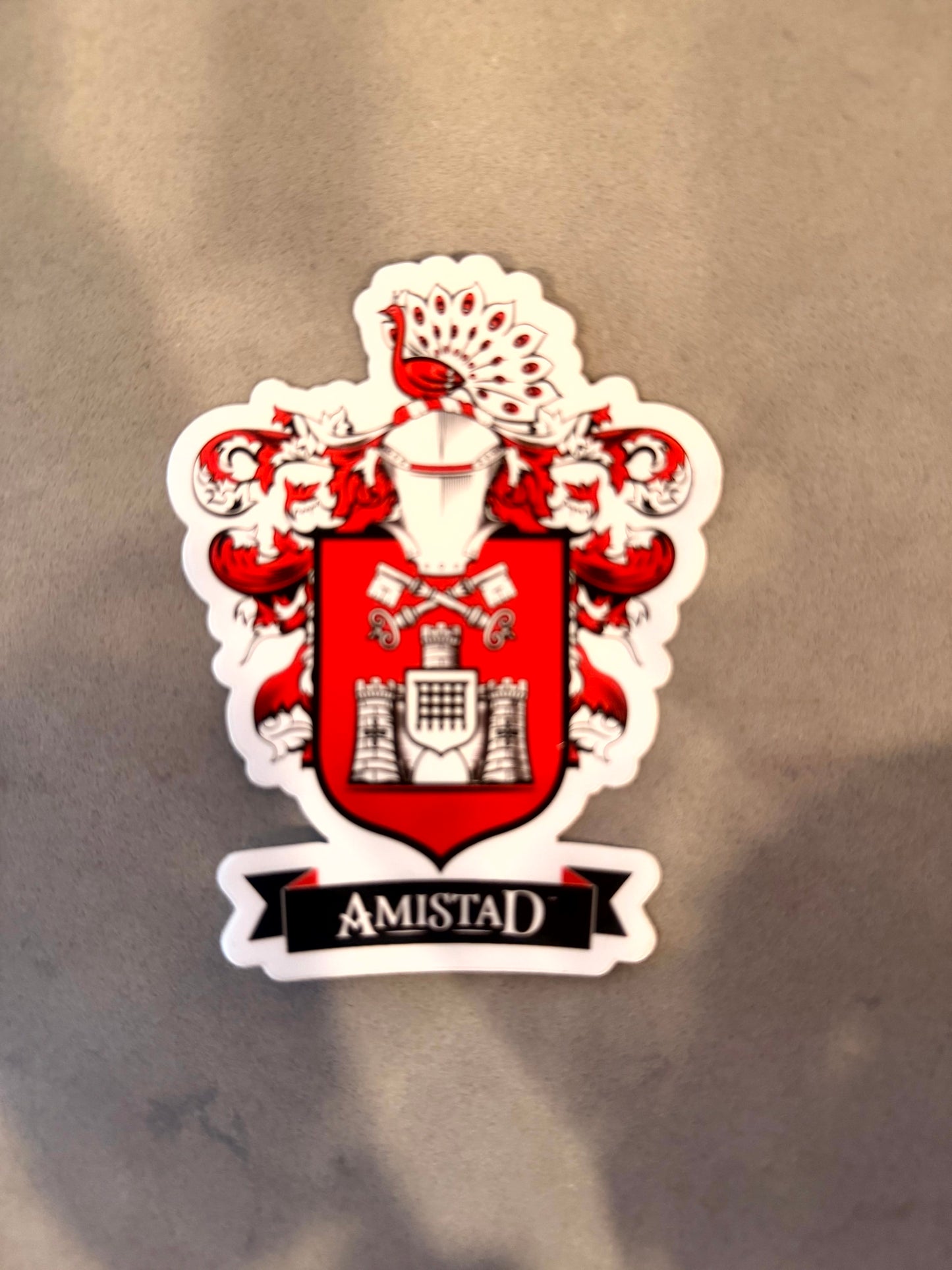 Amistad Die Cut House Sticker