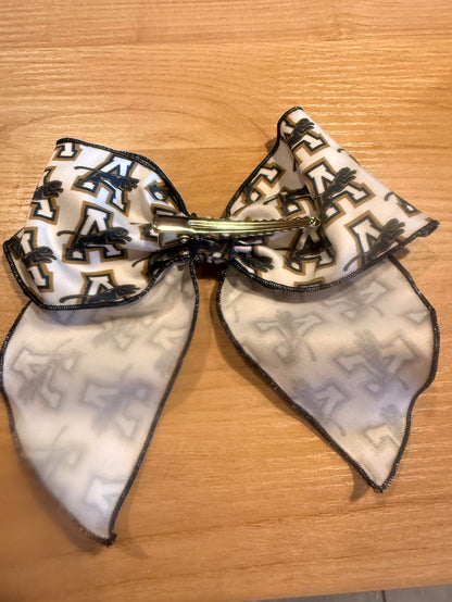 White Bow with Logo