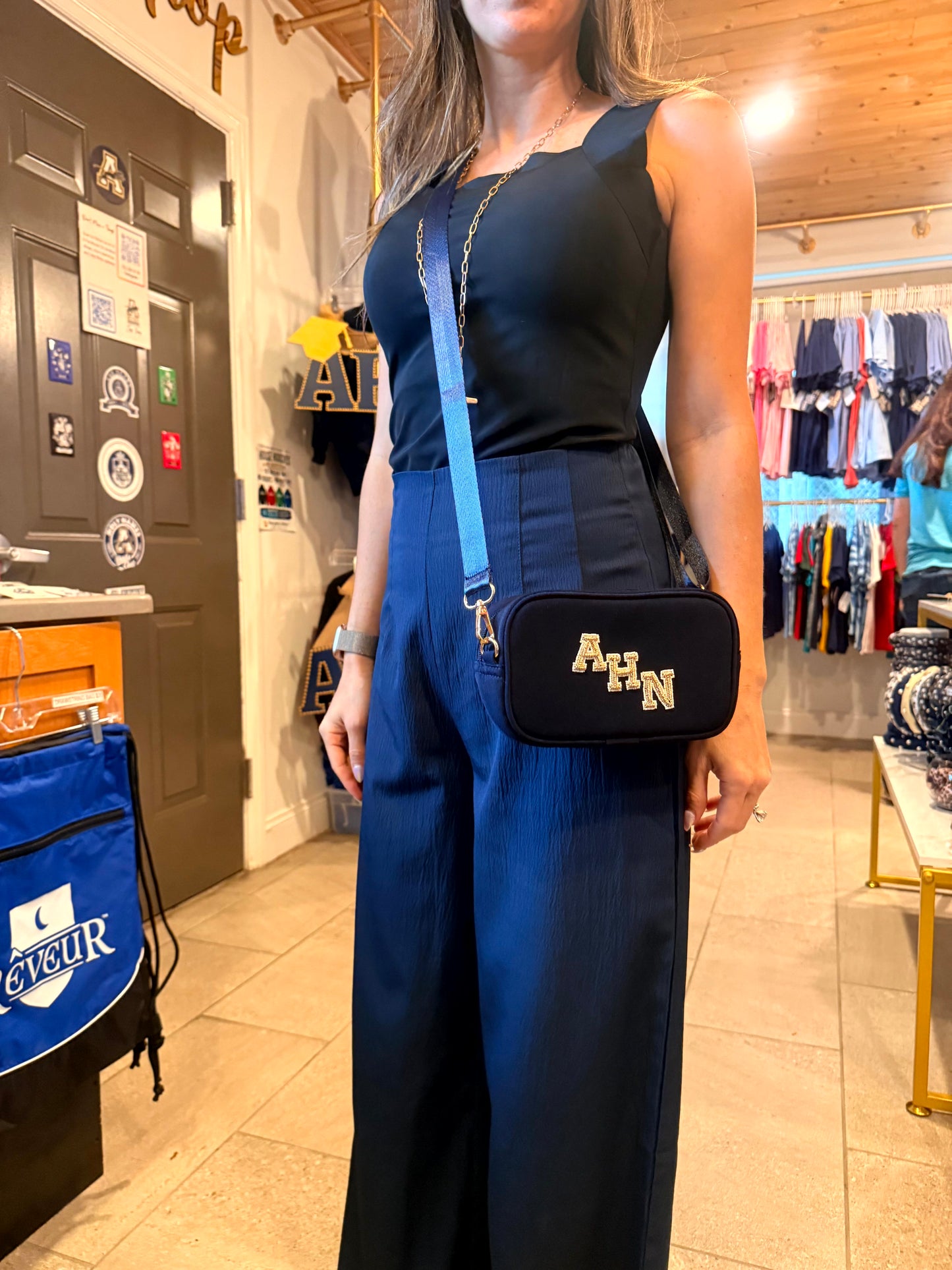 AHN Dual-Sided Crossbody Bag