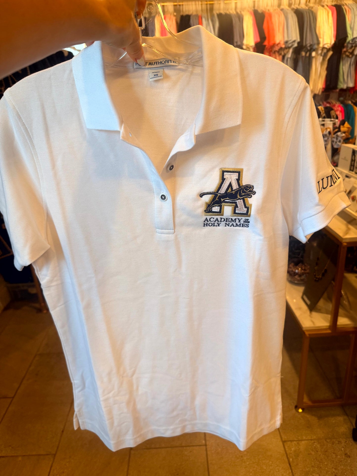 Women’s Alumni Polo – White