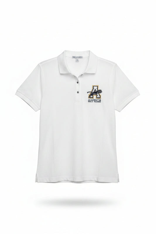 Women’s Silk Touch Polo – White