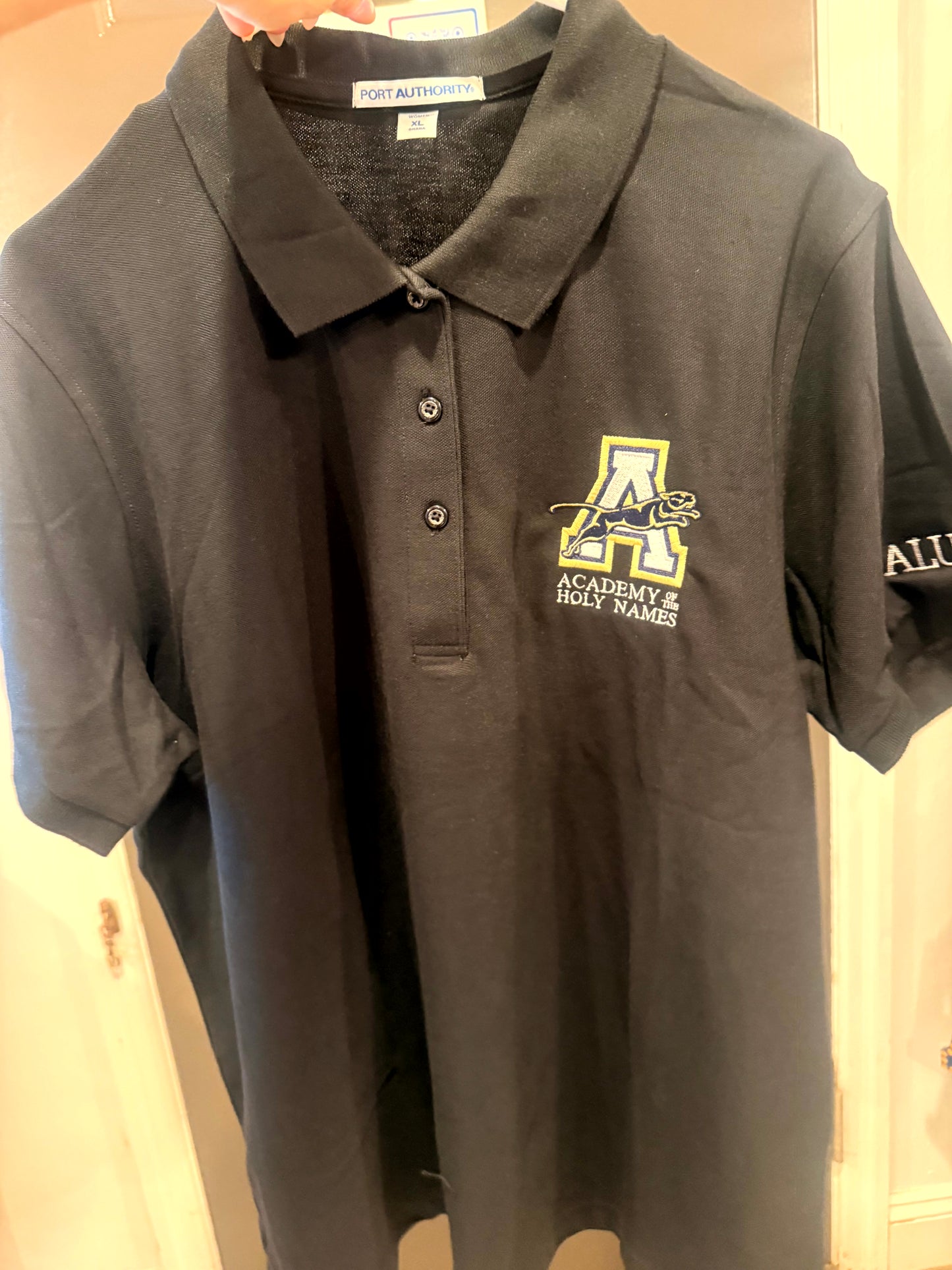 Women’s Alumni Polo – Black