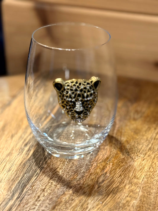 Jaguar Wine Glass