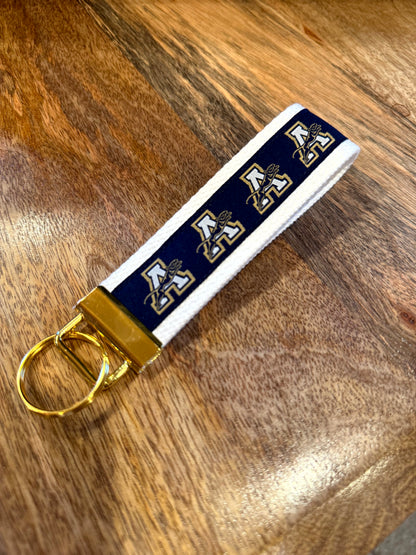 Keychain- Navy with Logo