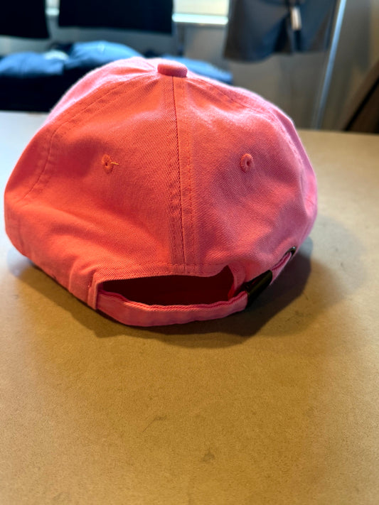 Hat - Pink Unstructured Cap