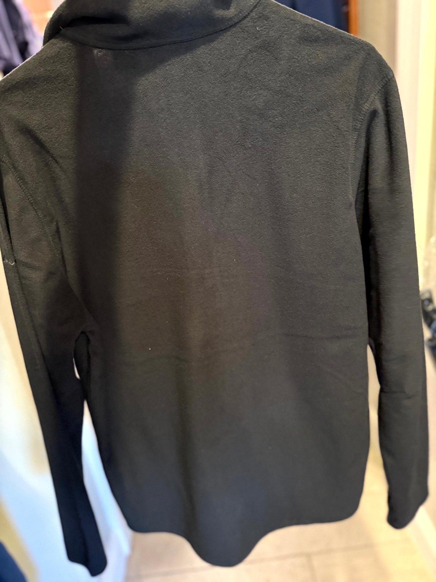 Mens Half Zip - Black