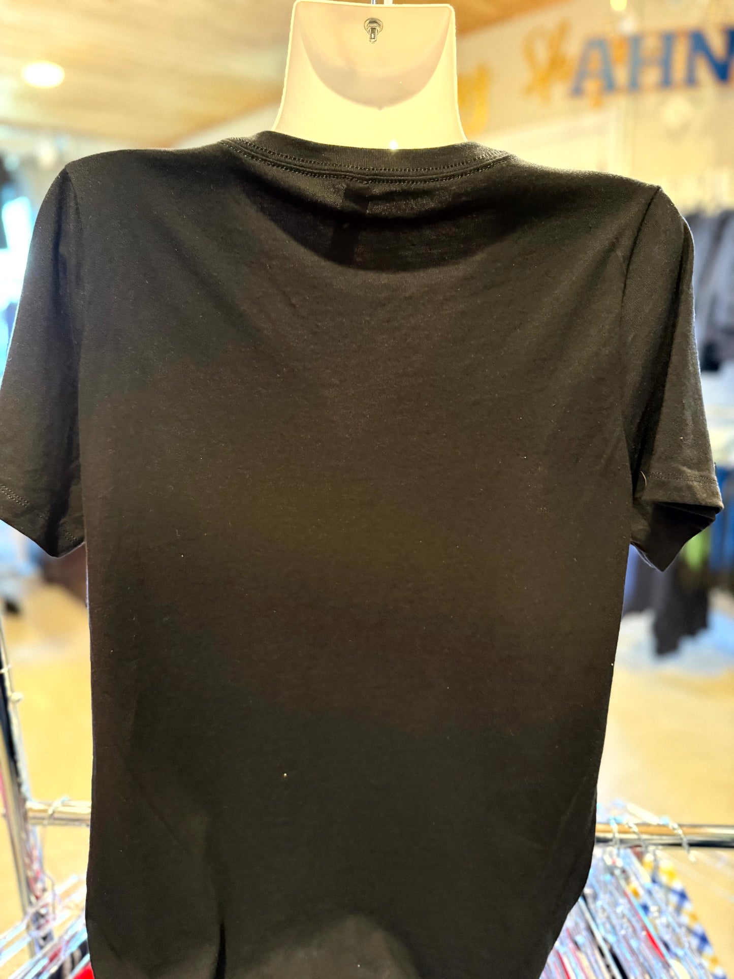 Mom Shirt - Black - Jaguar Mom V Neck