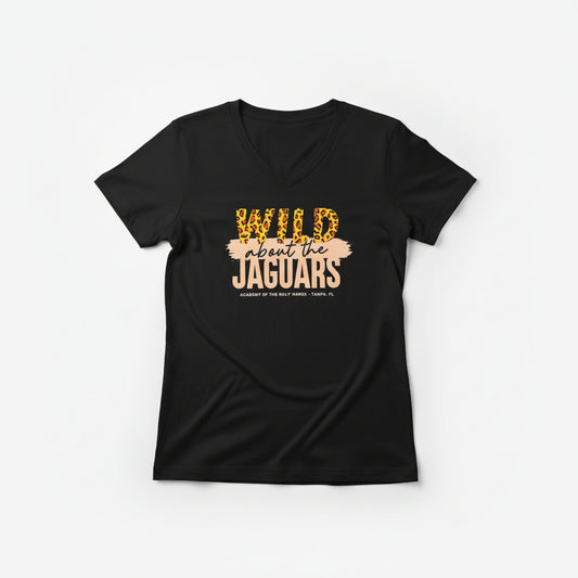 Mom Shirt - Navy - Wild About Jaguars