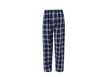 Men's Flannel Pants - Navy & White