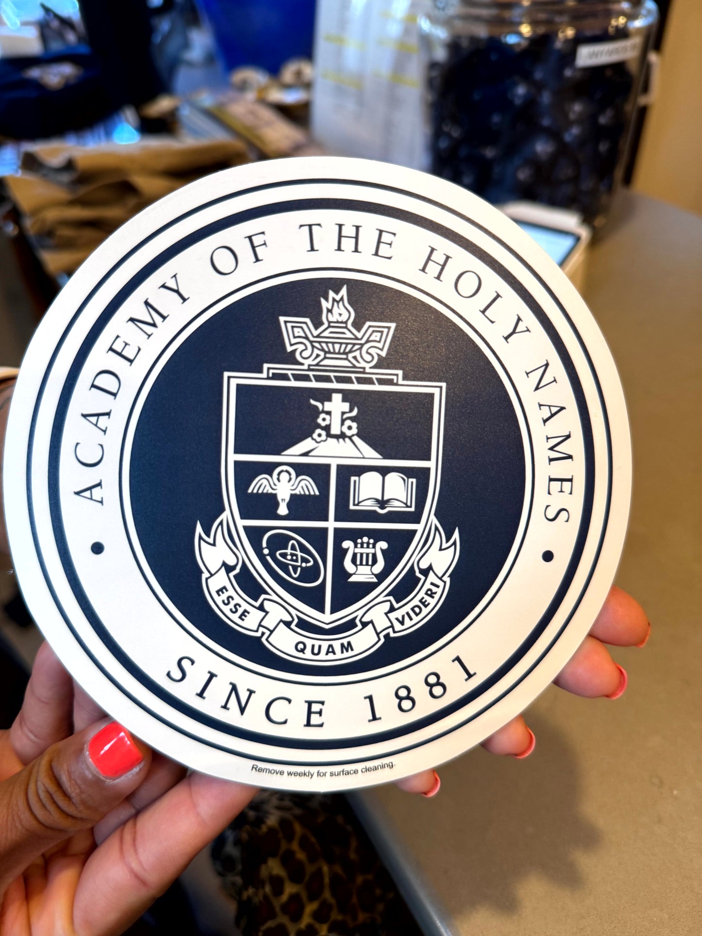 Sticker Large - AHN Crest