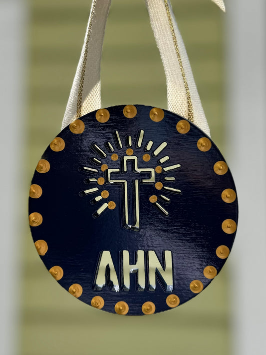 Wooden Ornament - Cross