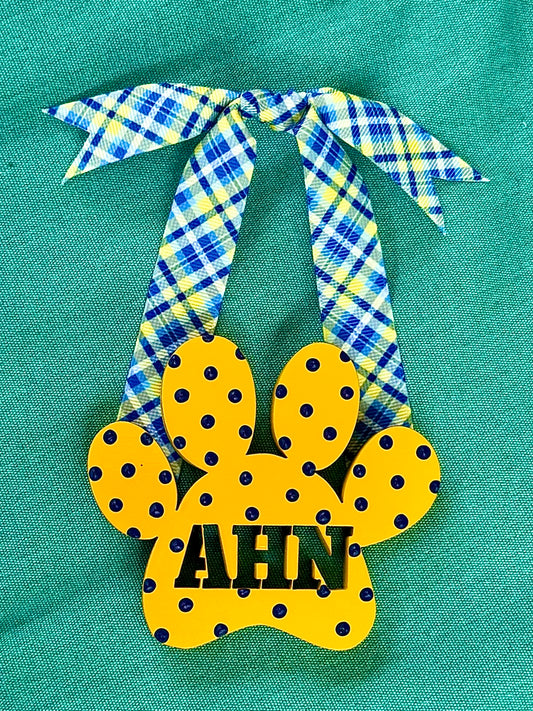 Wooden Ornament - Paw