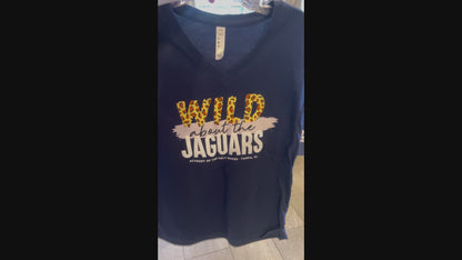 Mom Shirt - Navy - Wild About Jaguars