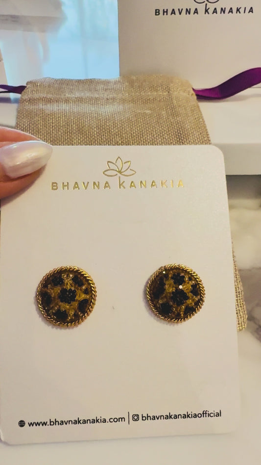 Jaguar Stud Earrings